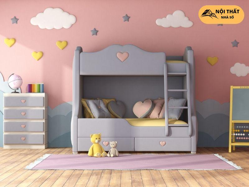 Chọn nội thất có chất liệu an toàn và kích thước vừa tầm của bé