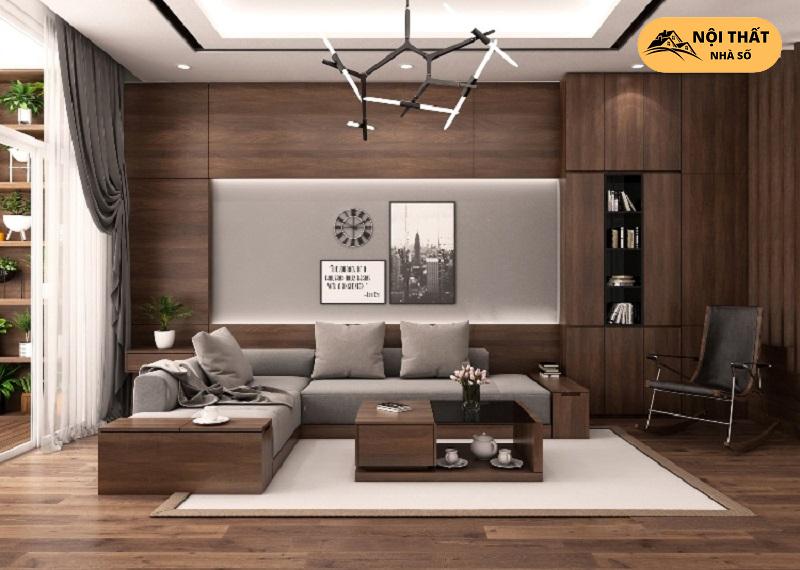 Xu hướng thiết kế nội thất chất liệu gỗ công nghiệp