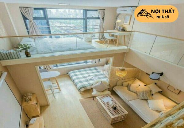 10+ Mẫu thiết kế nội thất căn hộ studio đẹp, ấn tượng