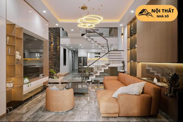 10+ Mẫu thiết kế nội thất nhà liền kề đẹp, sang trọng