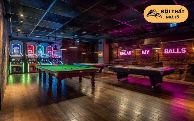 10+ Mẫu Thiết Kế Quán Bida Đẹp 2024 - Nội Thất Nhà số