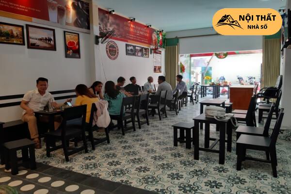 Mẫu thiết kế quán cafe ngoài trời với không gian tràn ngập nắng