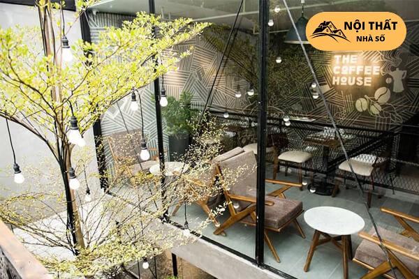 Nội thất quán cafe theo phong cách nhẹ nhàng