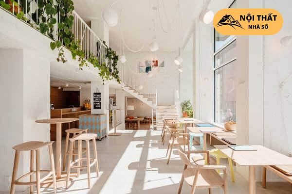 Quán cafe phong cách Bắc Âu