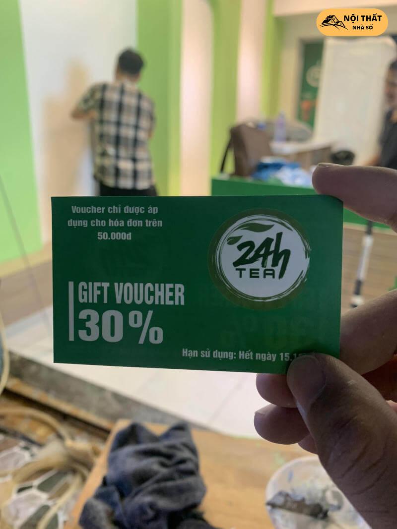 Voucher quán cafe và trà sữa 24h