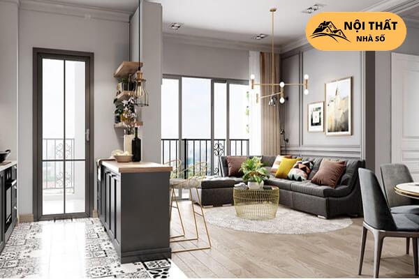 10+ Mẫu thiết kế nội thất phòng khách chung cư cực đẹp, cực ấn tượng