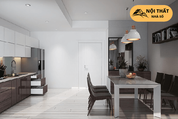 Phong cách hiện đại luôn là sự ưu tiên cho những căn chung cư ngày nay