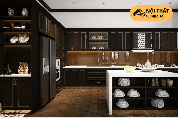 Khi thiết kế cần lưu ý về bố cục để có được căn bếp ưng ý