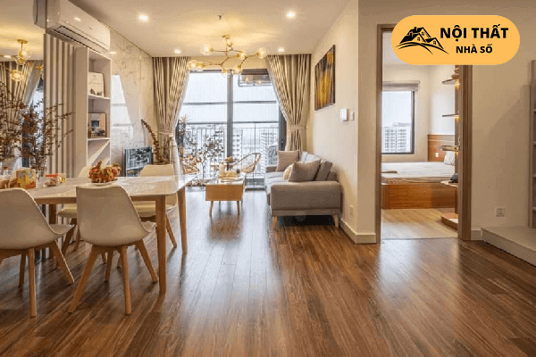 Thiết kế căn hộ chung cư mini theo phong cách vintage, đơn giản và rộng hơn