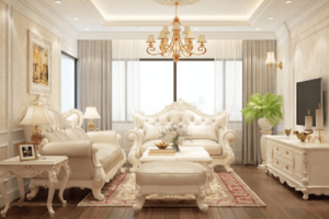 11+ Mẫu thiết kế nội thất chung cư tân cổ điển đẹp, hiện đại