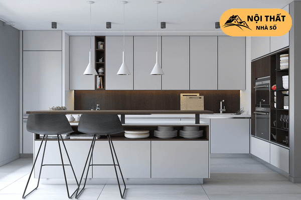 Phòng bếp thiết kế nội thất Minimalism
