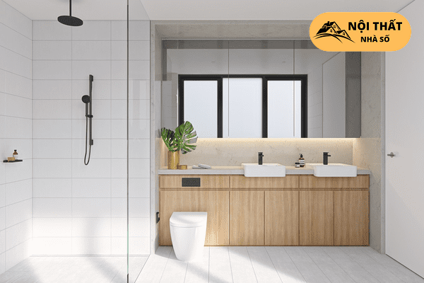 Phòng vệ sinh thiết kế nội thất Minimalism