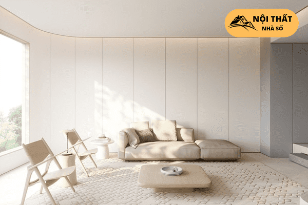 Phòng khách thiết kế nội thất Minimalism