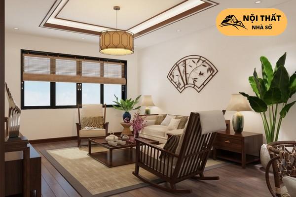 Màu sắc tươi sáng trong nội thất Á Đông