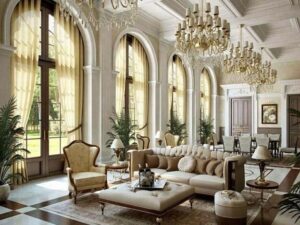 Phong cách thiết kế nội thất Cổ Điển Châu u - Sang trọng vượt thời gian