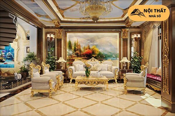 Đồ trang trí tôn lên vẻ đẹp và quyền lực trong phong cách thiết kế Cổ Điển