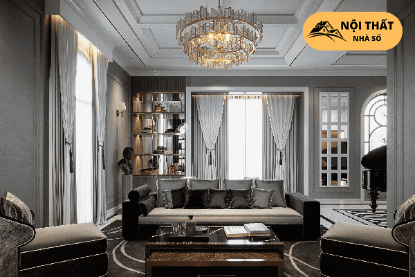 Các nội thất bên trong không gian nội thất phong cách Luxury đều đắt đỏ và hiện đại bậc nhất