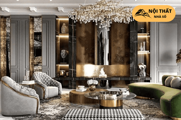 Thiết kế nội thất phong cách Luxury được xuất hiện và phổ biến từ những năm cuối thế kỷ 18
