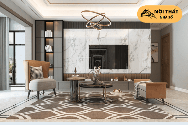 Phong cách thiết kế nội thất Luxury được lựa chọn bởi đa dạng chất liệu tùy theo ý thích của gia chủ