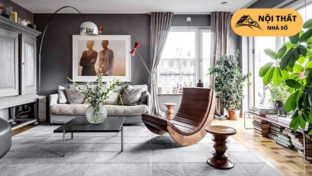Ý tưởng thiết kế phòng khách theo thiết kế Bắc Âu