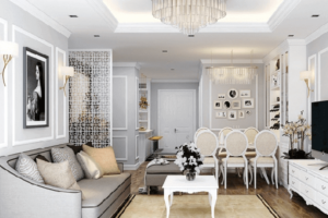 Phong cách thiết kế nội thất Tân Cổ Điển - Sang trọng không cầu kỳ