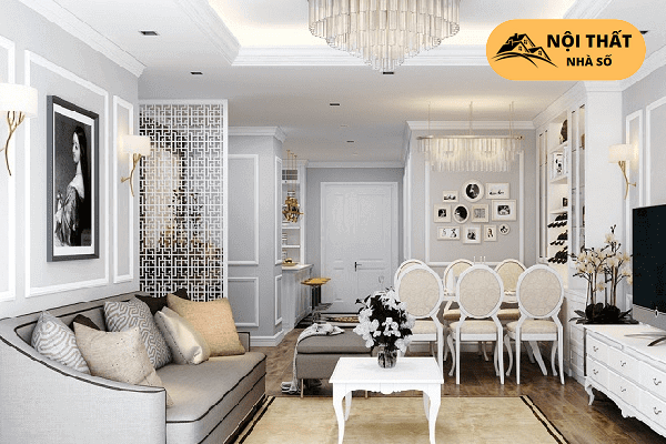Phong cách thiết kế nội thất Tân Cổ Điển - Sang trọng không cầu kỳ