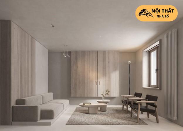 Phong cách nội thất Minimalism (Tối giản) gam màu trung tính