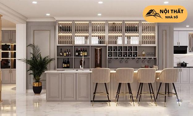 Phong cách nội thất Tân cổ điển tạo không gian sang trọng quý phái