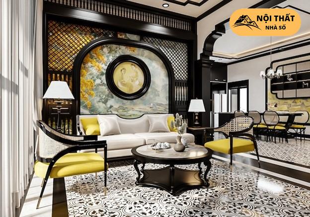 Phong cách nội thất Indochine (Đông Dương) kết hợp hài hòa giữa 2 nền văn hóa