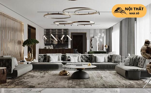 Phong cách nội thất Luxury sang trọng từ những chi tiết nội thất