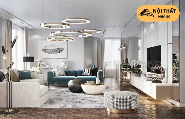 Phong cách nội thất Luxury vừa hiện đại nhưng không kém phần sang trọng
