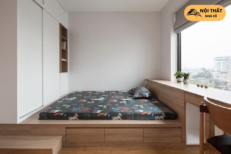 Thiết kế nội thất chung cư 3 phòng ngủ theo hướng phong cách Nhật Bản