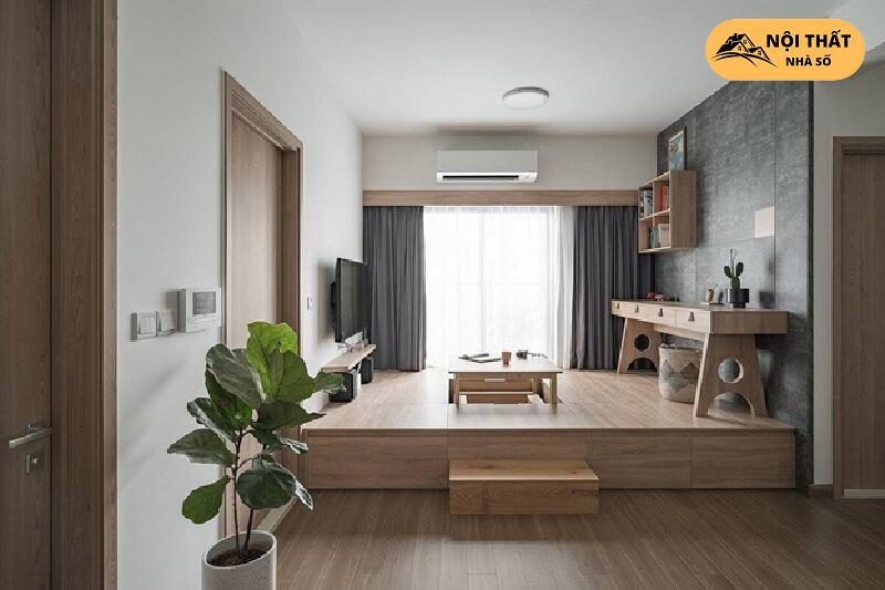 Thiết kế thông minh và sử dụng tối đa diện tích với phong cách Nhật Bản