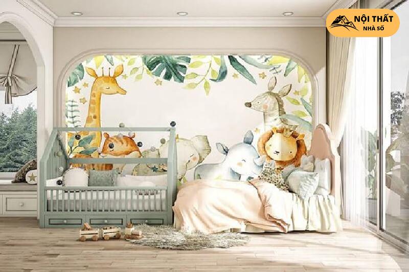 Thiết kế nội thất dành cho phòng ngủ con gái