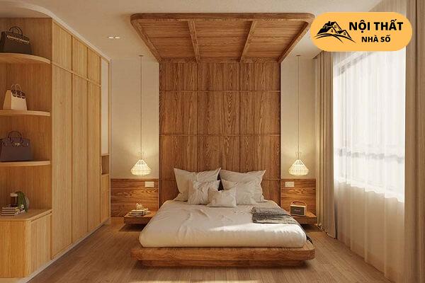 Nội thất thiết kế bằng gỗ làm ấm áp cả căn hộ