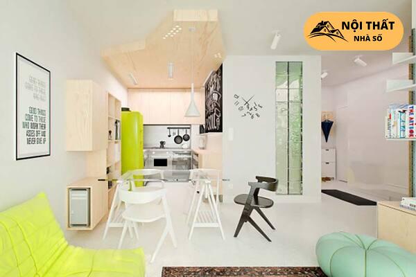 Thiết kế nội thất cho chung cư diện tích nhỏ mang lại nhiều lợi ích đặc biệt cả về ngân sách và đời sống của gia chủ