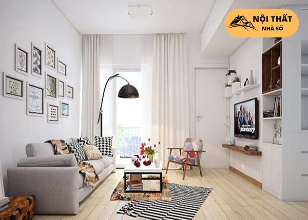 Lựa chọn các gam màu sáng để tạo cảm giác mát mẻ, thoáng đảng hơn