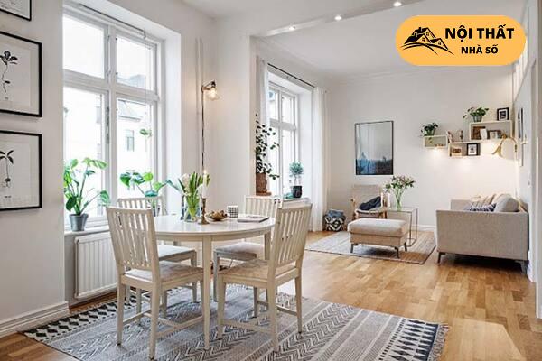 Màu sắc cho thiết kế nhà nhỏ thường là màu sáng