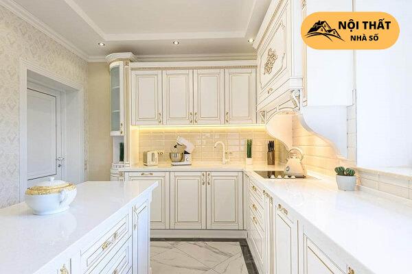 Họa tiết đơn giản nhưng đẳng cấp tinh xảo trong nội thất tân cổ điển