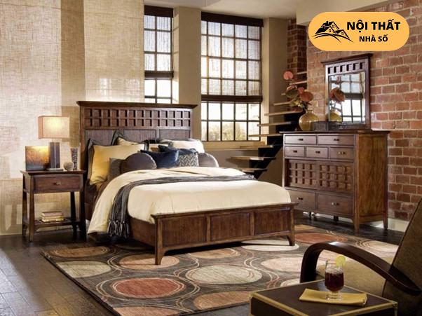 Thiết kế nội thất căn hộ chung cư 2 phòng ngủ theo phong cách Vintage