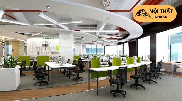 Phong cách nhỏ gọn và trẻ trung trong thiết kế văn phòng 20m2