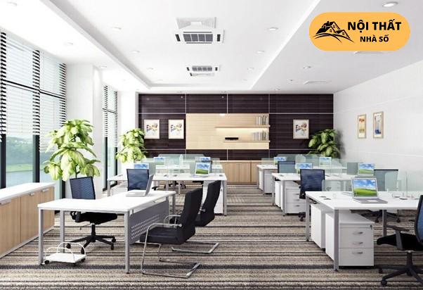 Tận dụng ánh sáng từ thiên nhiên trong thiết kế văn phòng 20m2