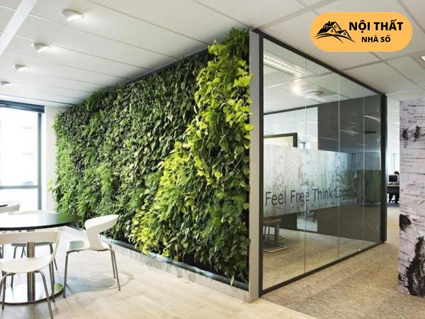 Tích hợp không gian xanh trong thiết kế văn phòng 20m2