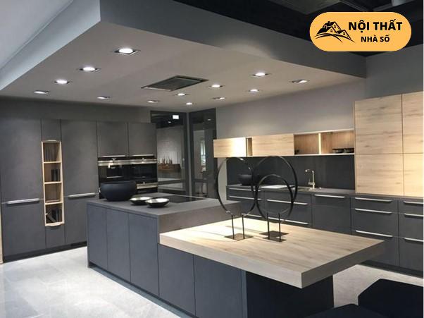 Nội thất phòng bếp theo phong cách Hi-tech