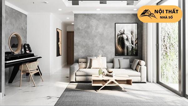 Nội thất phòng khách theo phong cách hiện đại