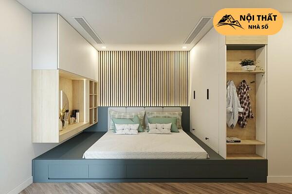 Thiết kế phòng ngủ theo xu hướng hiện đại cho căn hộ diện tích 100m2