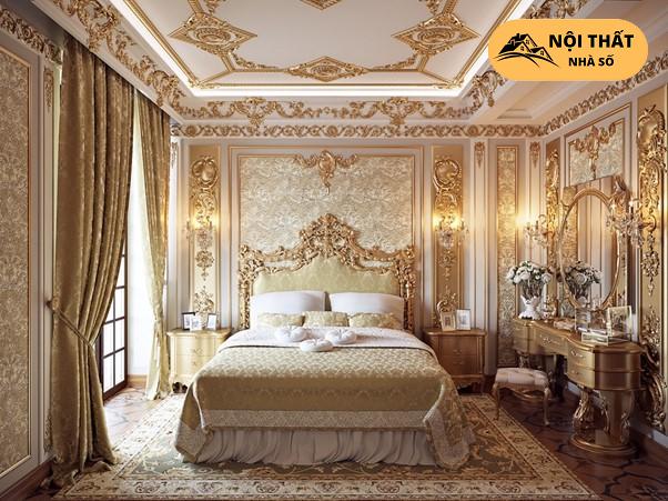 Thiết kế phòng ngủ chung cư phong cách cổ điển