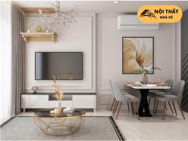 Mẫu bàn thờ chung cư thiết kế treo tường