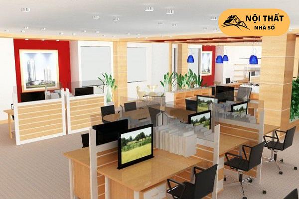 Mẫu thiết kế văn phòng 30m2 ấn tượng và sáng tạo