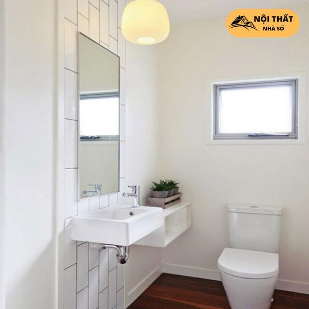 Thiết kế hệ thống thoát nước và ánh sáng của nhà vệ sinh